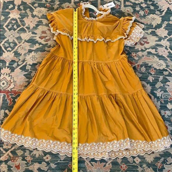 ๐ NWT Ulla Johnson Leonie Ochre Dress - Picture 8 of 16